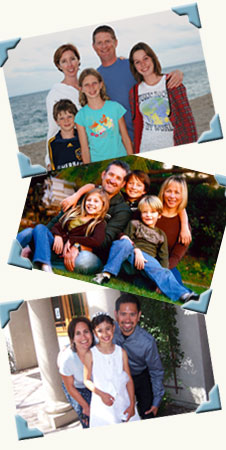 Photos of families